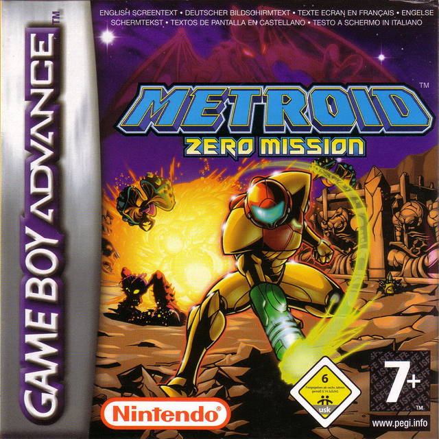 Game | Nintendo Gameboy  Advance GBA | Metroid: Zero Mission
