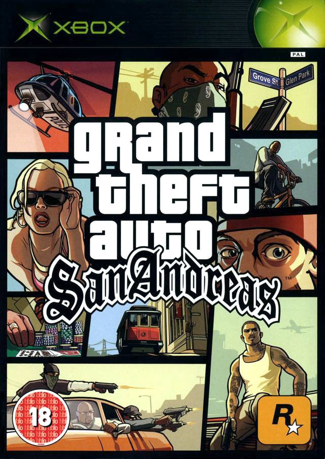 Game | Microsoft XBOX | Grand Theft Auto San Andreas