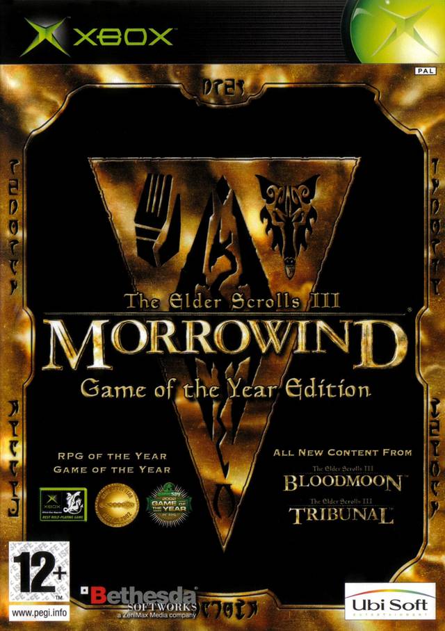 Game | Microsoft XBOX | Elder Scrolls III Morrowind Game of the Year Edition