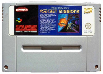 Game | Super Nintendo SNES | Wing Commander Secret Missions