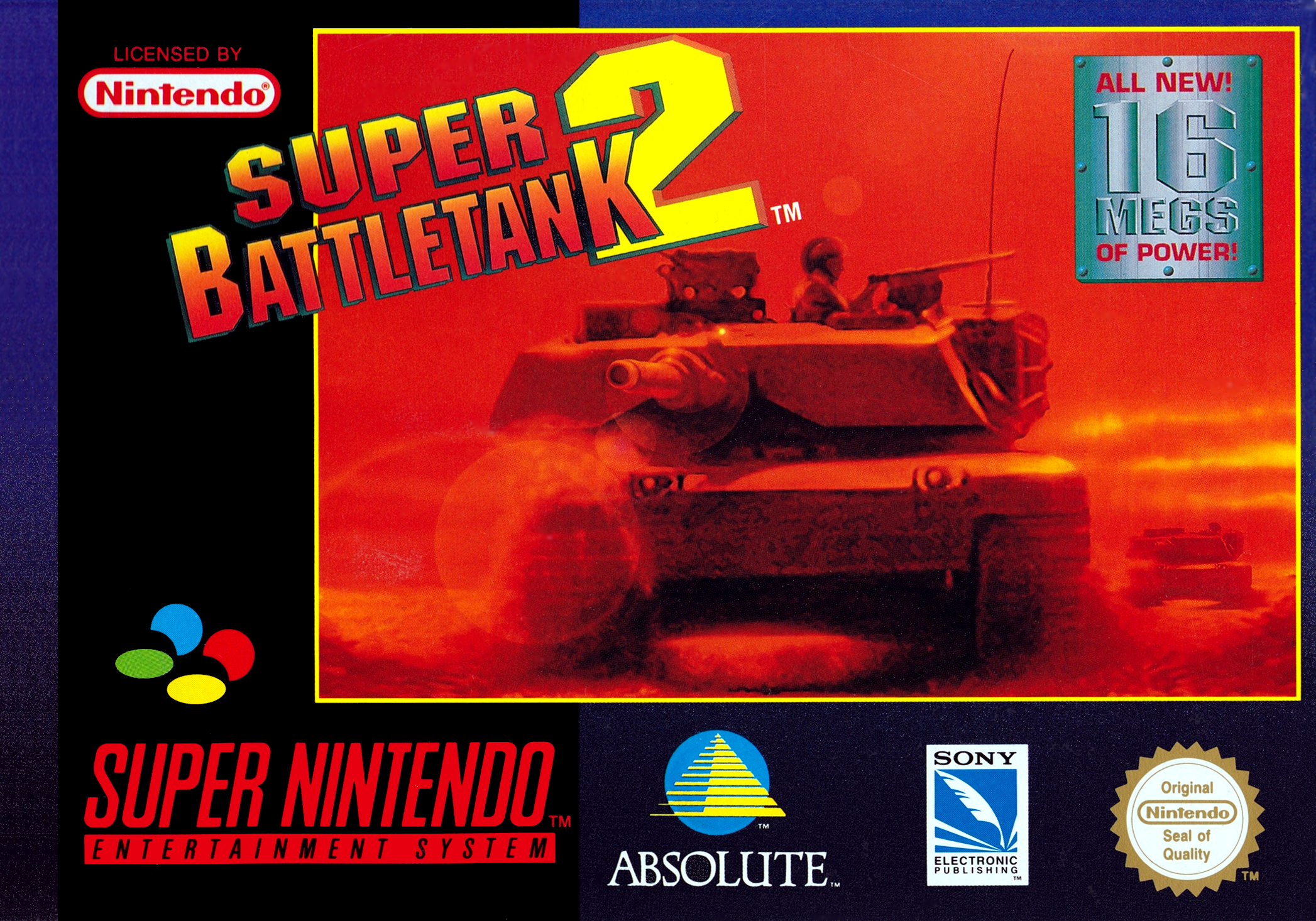 Game | Super Nintendo SNES | Super Battletank 2