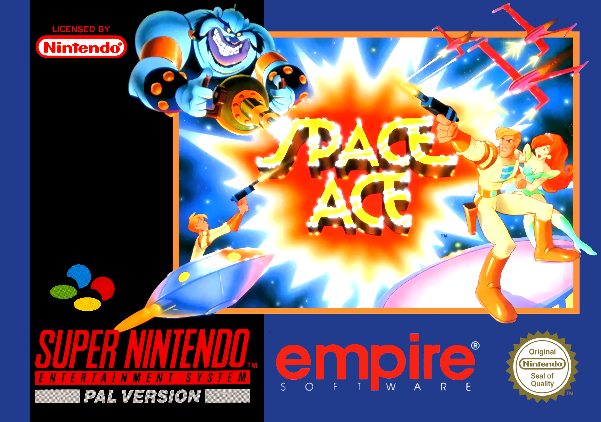 Game | Super Nintendo SNES | Space Ace