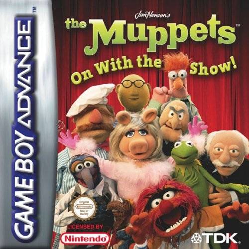 Game | Nintendo Game Boy Advance GBA | The Muppets: On With The Show