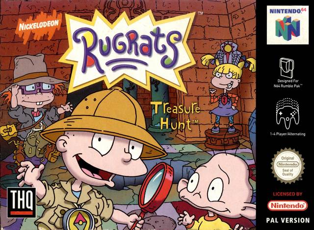 Game | Nintendo N64 | Rugrats Treasure Hunt