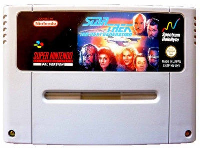 Game | Super Nintendo SNES | Star Trek The Next Generation