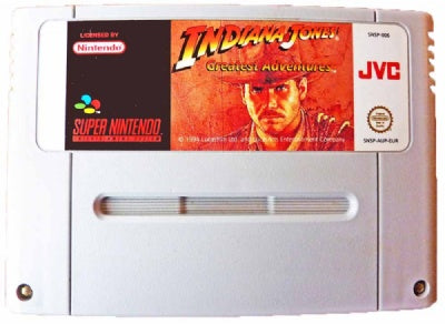 Game | Super Nintendo SNES | Indiana Jones' Greatest Adventures