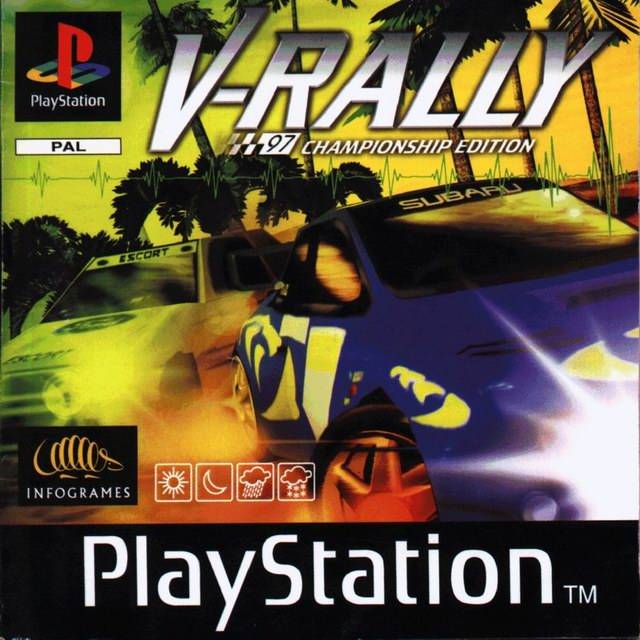 Game | Sony Playstation PS1 | V-Rally '97 Championship Edition