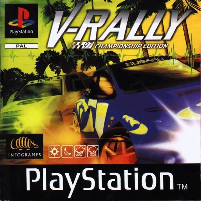 Game | Sony PlayStation PS1 | V-Rally '97 Championship Edition