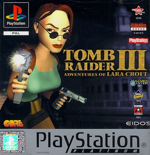 Jeu Tomb Raider 3 Sur Sony PlayStation 1 - Édition Loose (galette Seule) - Très Bon état