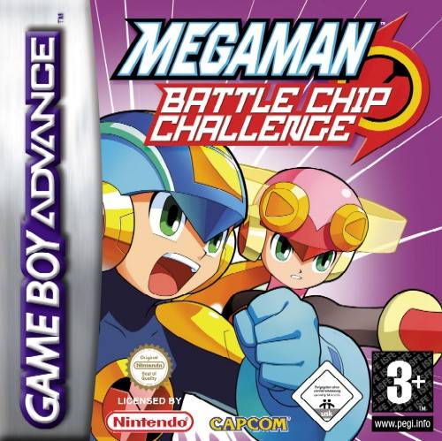 Game | Nintendo Gameboy  Advance GBA | Mega Man Battle Chip Challenge