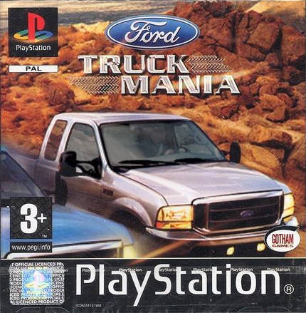 Game | Sony Playstation PS1 | Ford Truck Mania