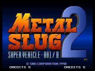 Game | SNK Neo Geo AES | Metal Slug 2 NGH-241