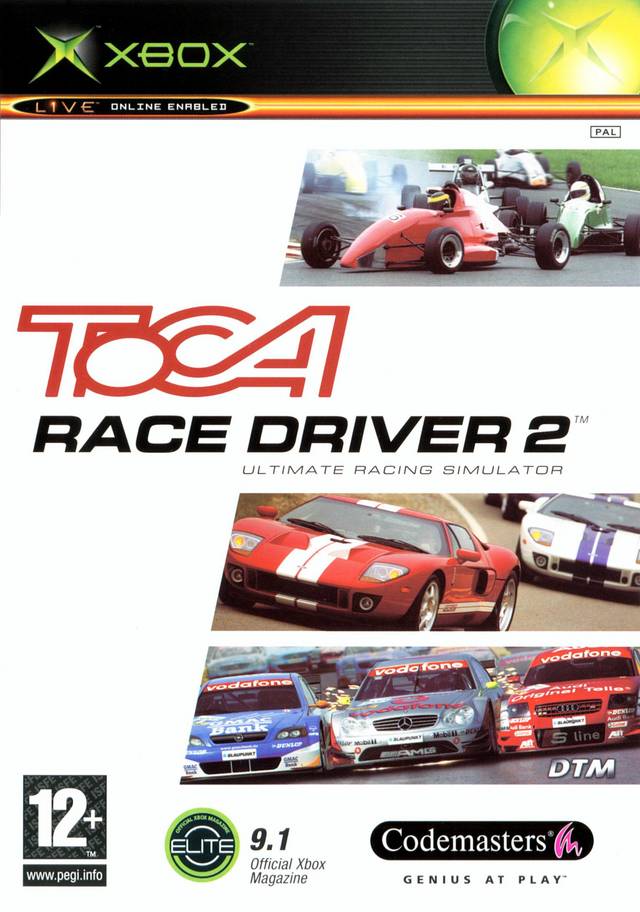 Game | Xbox | TOCA Race Driver 2