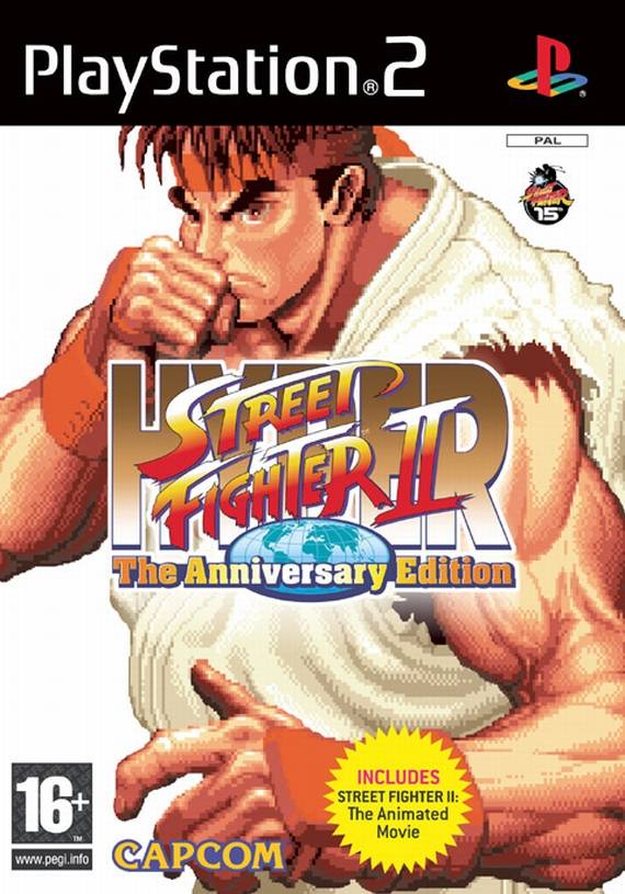 Game | Sony Playstation PS2 | Hyper Street Fighter II: The Anniversary Edition