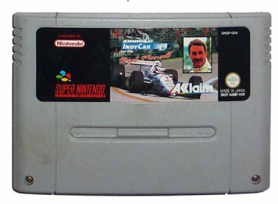 Game | Super Nintendo SNES | Nigel Mansell Indy Car