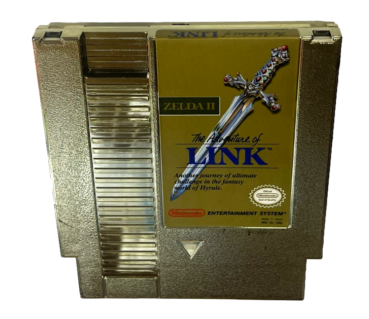 Game | Nintendo NES | Zelda II The Adventure Of Link
