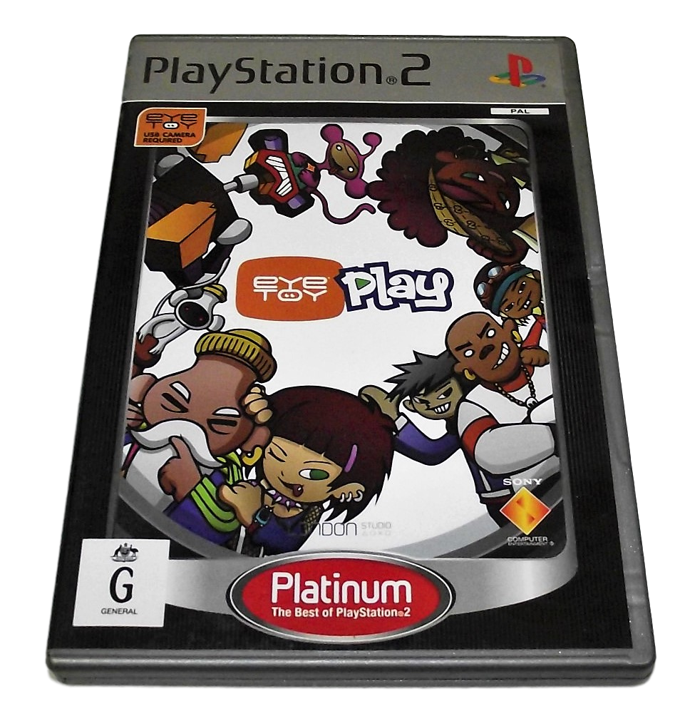 Game | Sony Playstation PS2 | Eye Toy Play [Platinum]