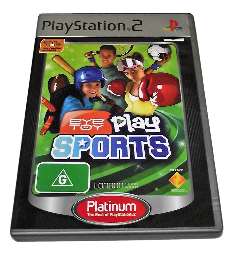 Game | Sony Playstation PS2 | Eye Toy Play Sports [Platinum]