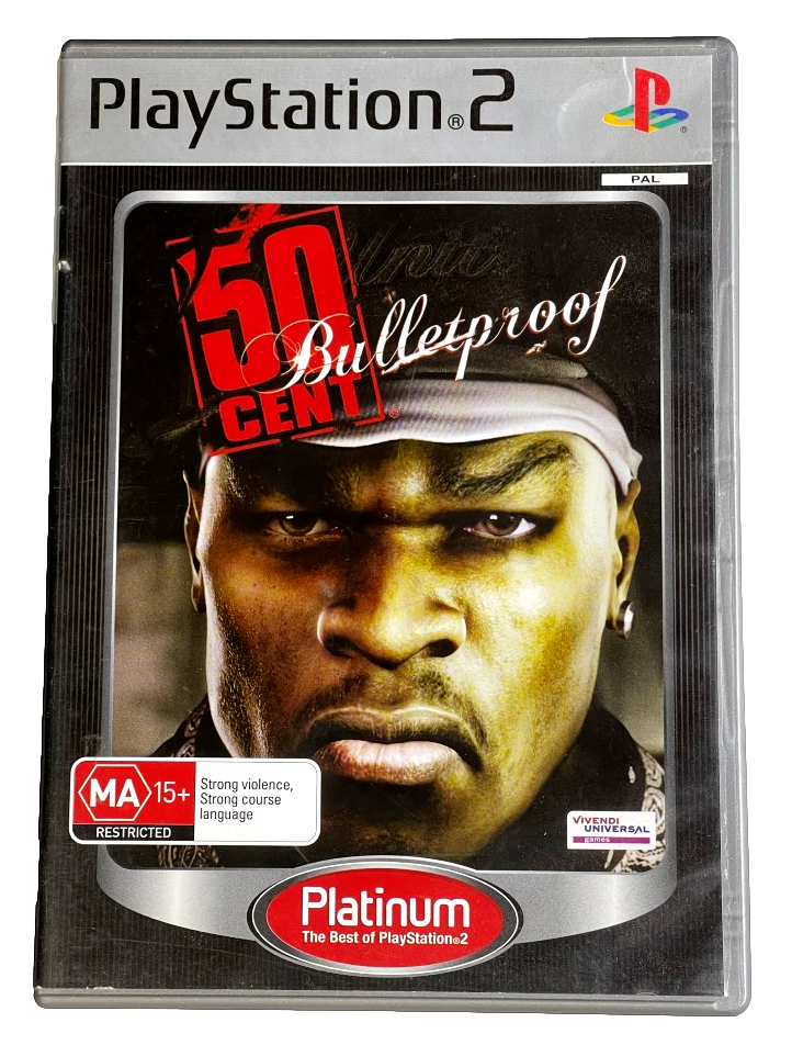 Game | Sony Playstation PS2 | 50 Cent Bulletproof [Platinum]