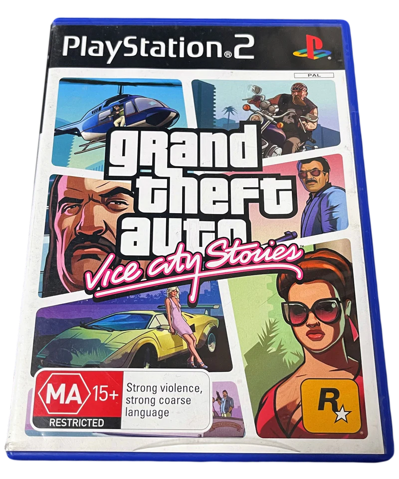 Game | Sony PlayStation PS2 | Grand Theft Auto Vice City Stories