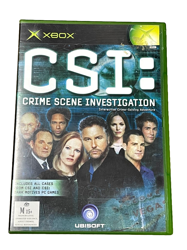 Game | Microsoft XBOX | CSI: Crime Scene Investigation