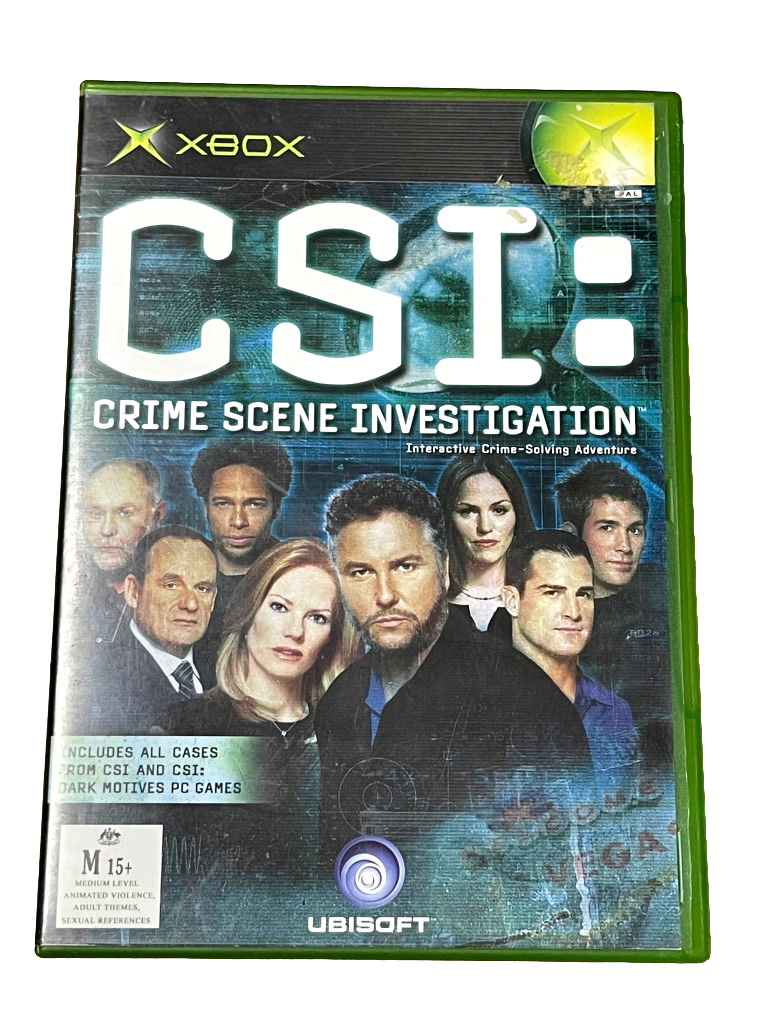Game | Xbox | CSI: Crime Scene Investigation