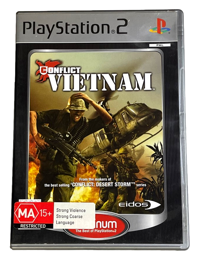 Game | Sony Playstation PS2 | Conflict Vietnam [Platinum]