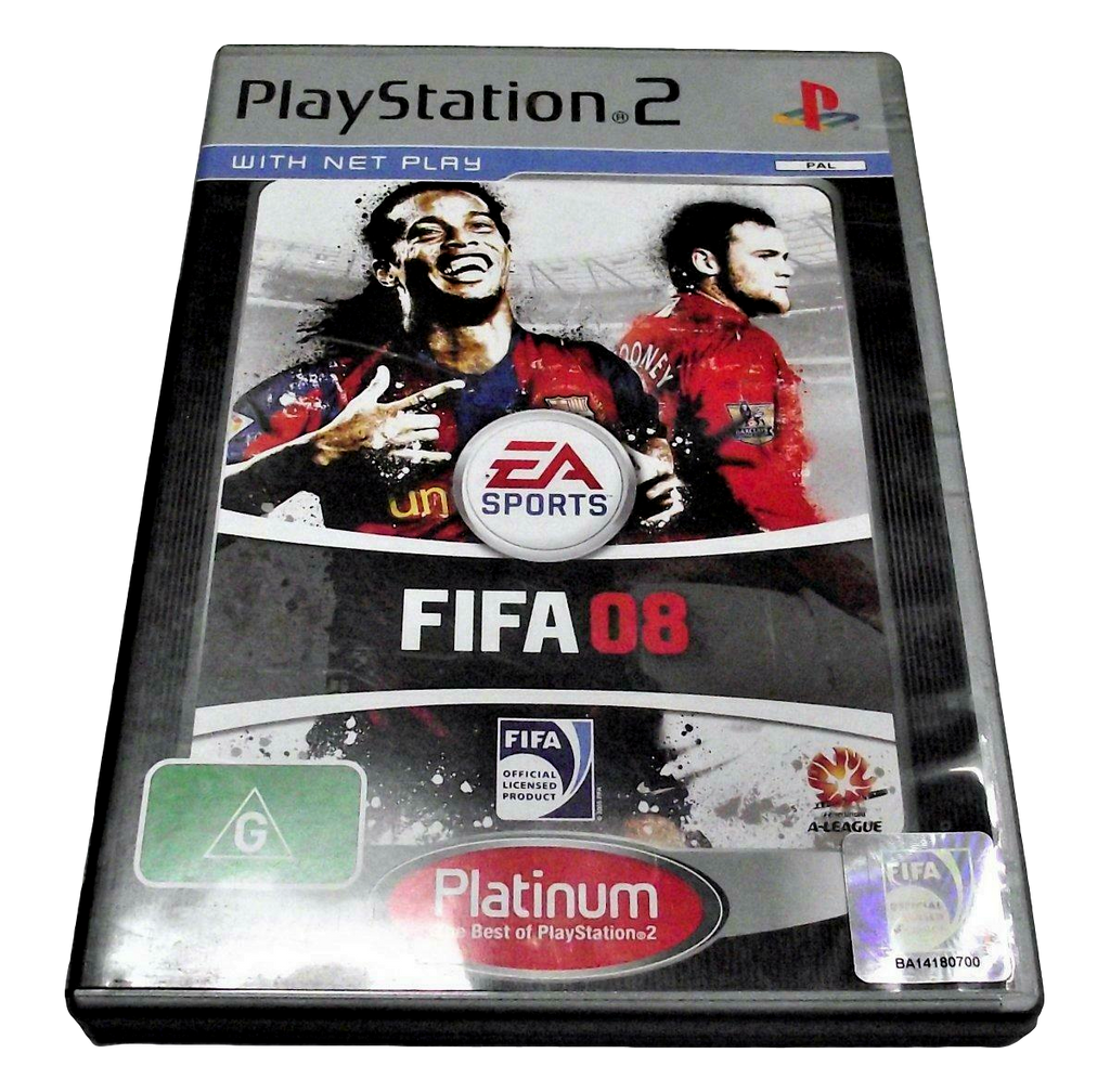 Game | Sony Playstation PS2 | FIFA 08 [Platinum]