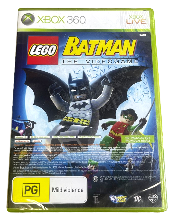 Game | Microsoft Xbox 360 | LEGO Batman: The Videogame