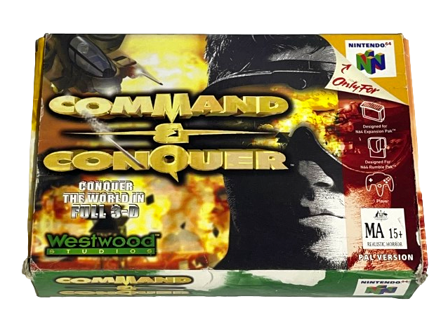 Game | Nintendo N64 | N64 Command And Conquer