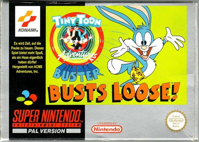 Game | Super Nintendo SNES | Tiny Toon Adventures Buster Busts Loose