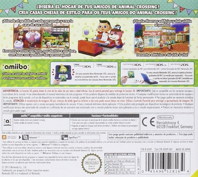 Game | Nintendo 3DS | Animal Crossing Happy Home Designer