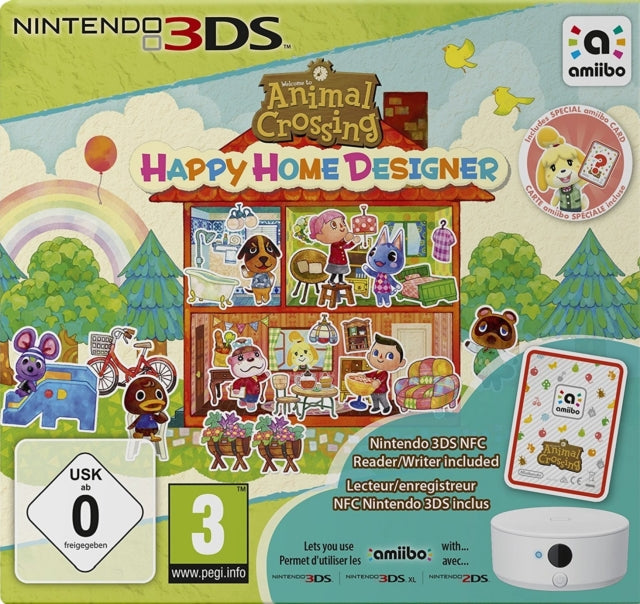 Game | Nintendo 3DS | Animal Crossing Happy Home Designer [NFC Reader Bundle]