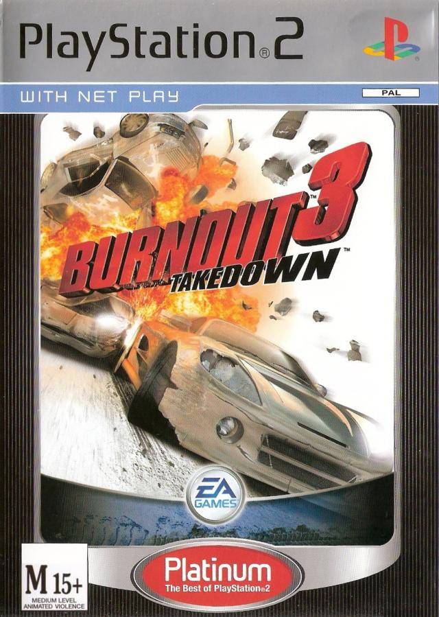 Game | Sony Playstation PS2 | Burnout 3 Takedown [Platinum]