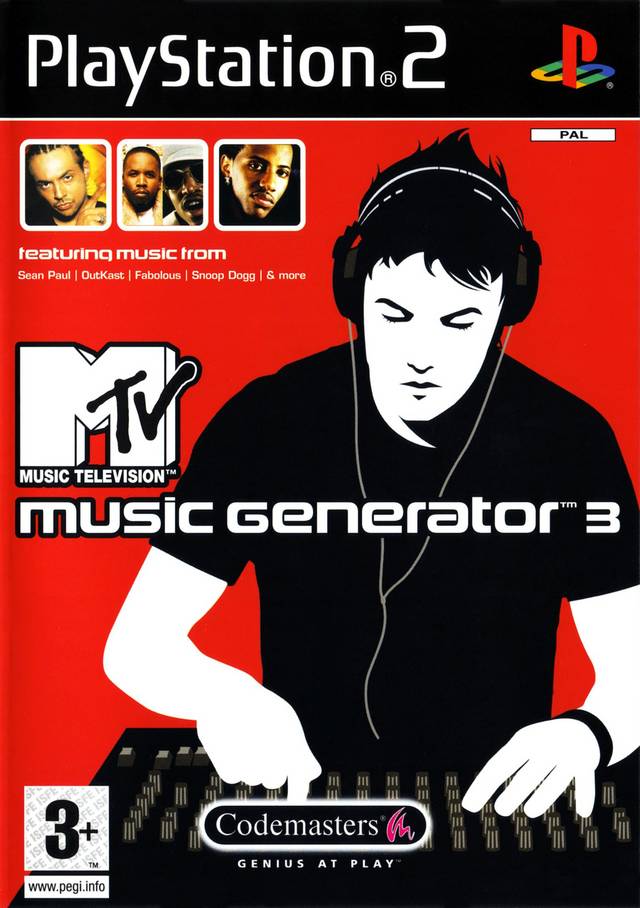 Game | Sony PlayStation PS2 | MTV Music Generator 3
