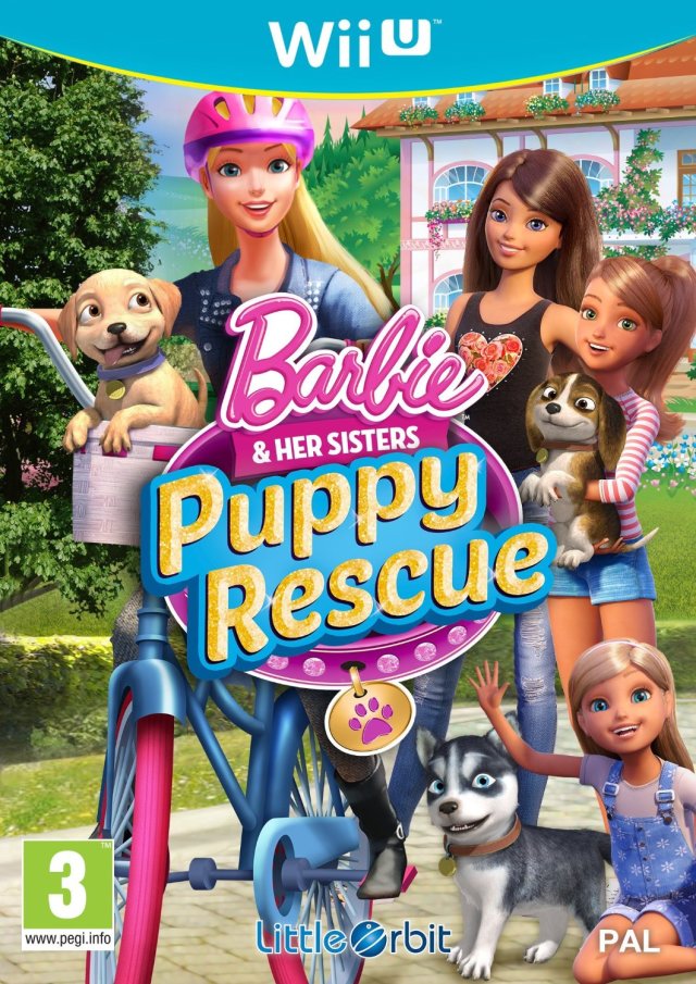 Game | Nintendo Wii U | Barbie & Her Sisters: Puppy Rescue