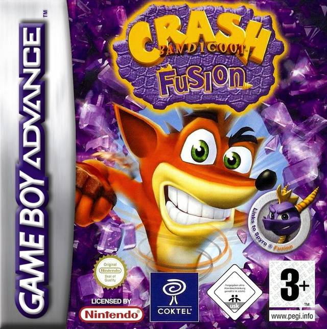 Game | Nintendo Game Boy Advance GBA | Crash Bandicoot: Fusion