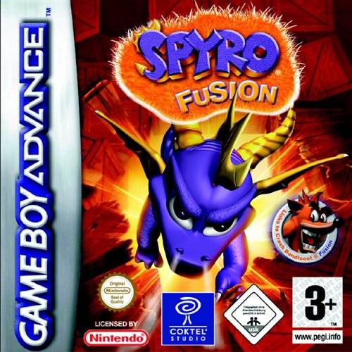 Game | Nintendo Gameboy Advance GBA | Spyro Fusion