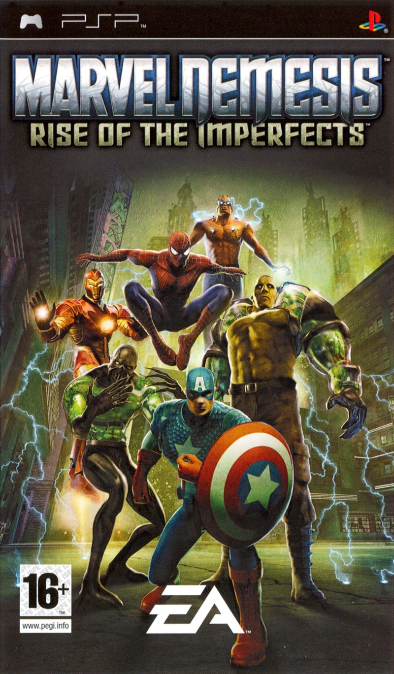 Game | Sony PSP | Marvel Nemesis: Rise Of The Imperfects