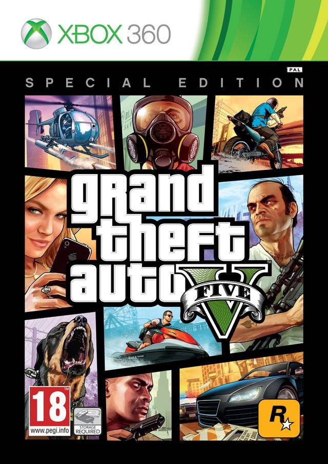 Game | Microsoft Xbox 360 | Grand Theft Auto V (Special Edition)