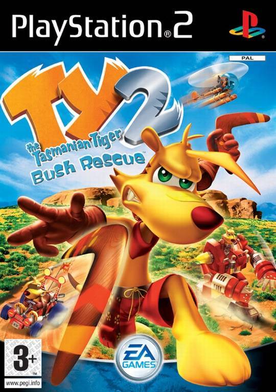 Game | Sony PlayStation PS2 | Ty The Tasmanian Tiger 2 Bush Rescue