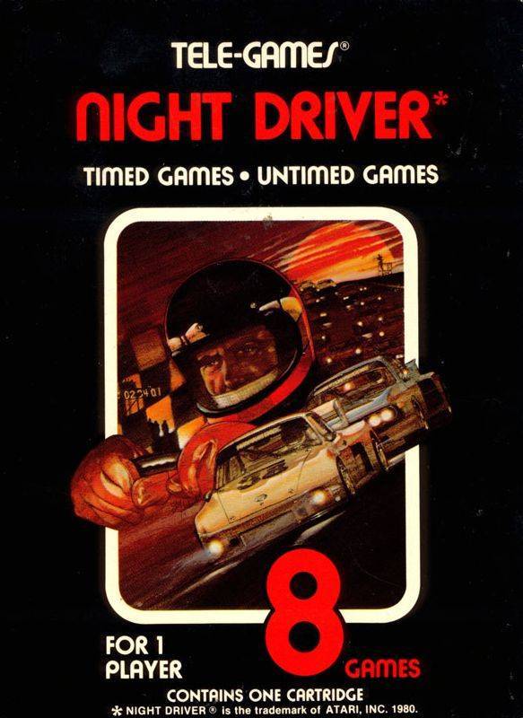 Game | Atari 2600 | Night Driver [Tele Games]