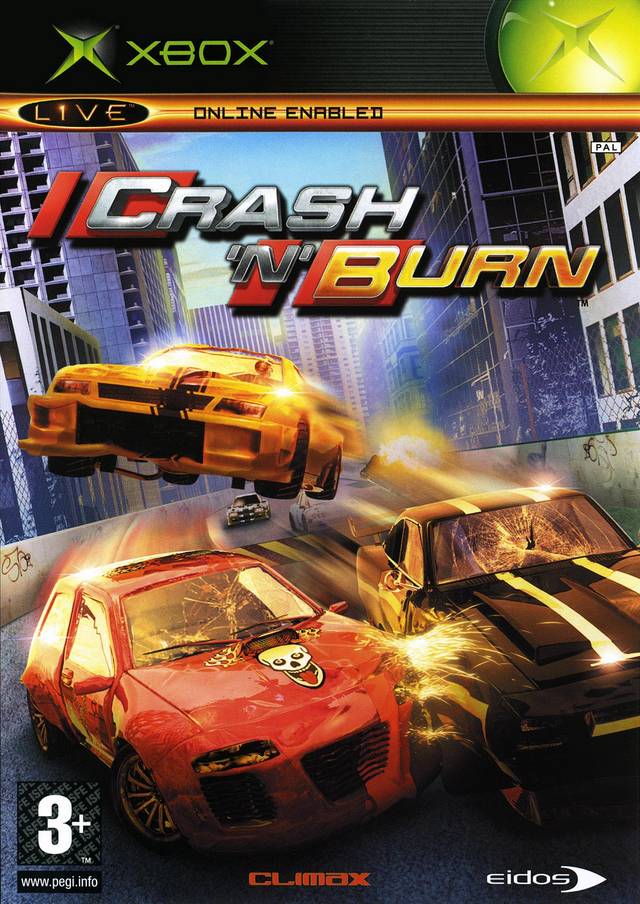 Game | Microsoft XBOX | Crash 'N' Burn