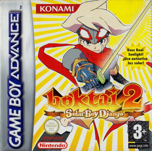 Game | Nintendo Gameboy  Advance GBA | Boktai 2 Solar Boy Django