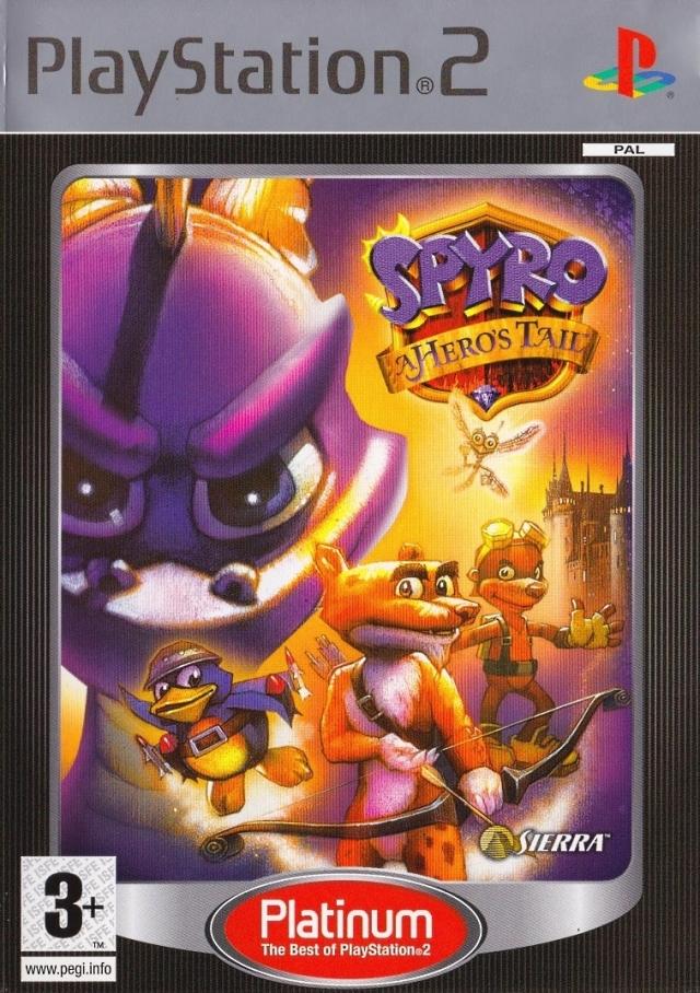 Game | Sony Playstation PS2 | Spyro A Hero's Tail [Platinum]