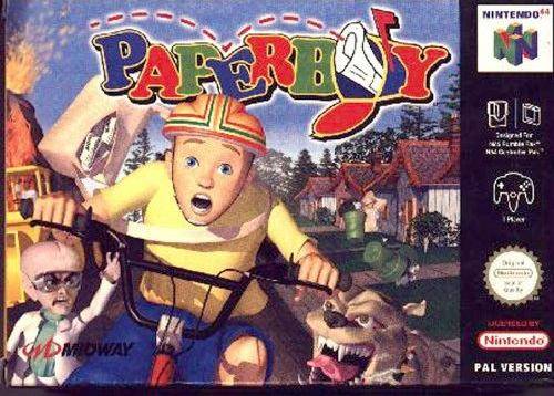 Game | Nintendo N64 | Paperboy