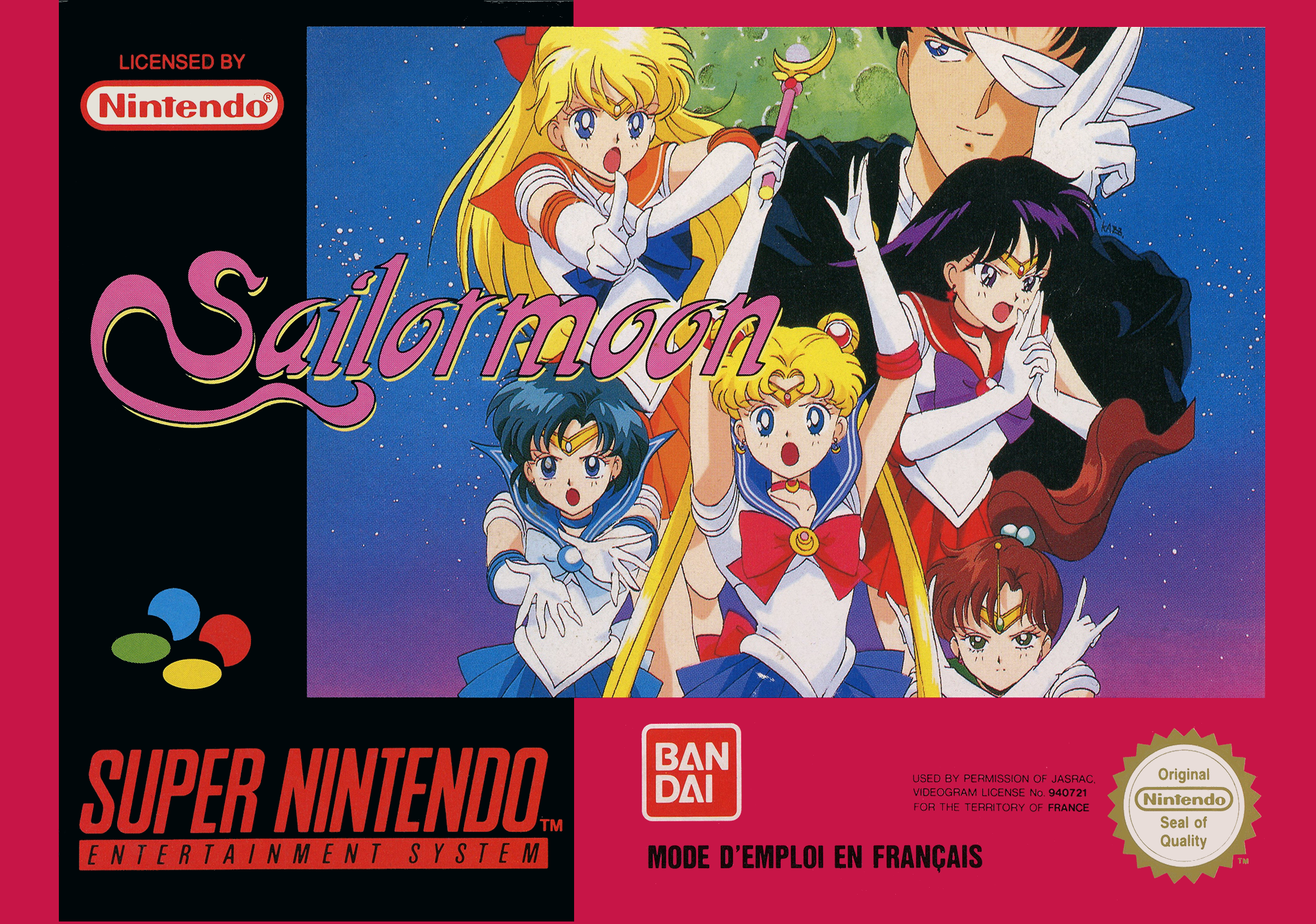 Game | Super Nintendo SNES | Sailormoon