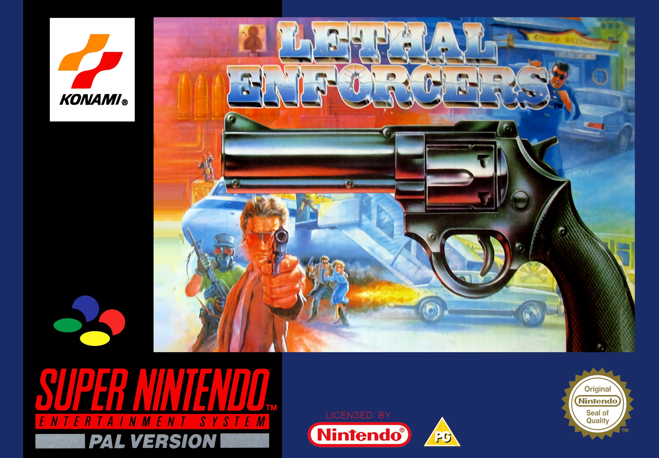 Game | Super Nintendo SNES | Lethal Enforcers