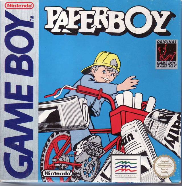 Game | Nintendo Gameboy GB | Paperboy