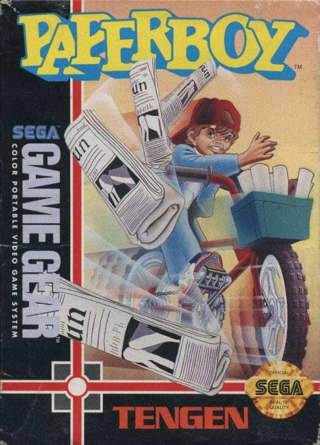 Game | Sega Game Gear | Paperboy